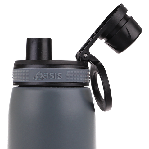 Stainless Steel Double Wall Insulated Sports Bottle W/ Screw Cap 780ml