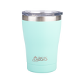 Oasis Stainless Steel Double Wall Insulated Travel Cup 350ml / Mint