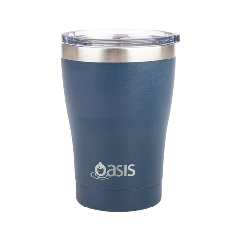 Oasis Stainless Steel Double Wall Insulated Travel Cup 350ml