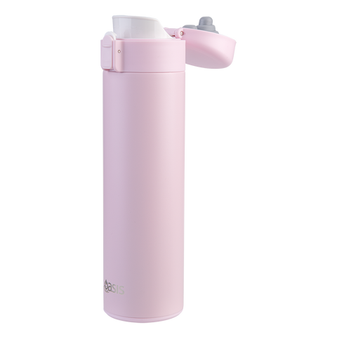 Stainless Steel Double Wall Insulated Flip-Top Flask 480ml