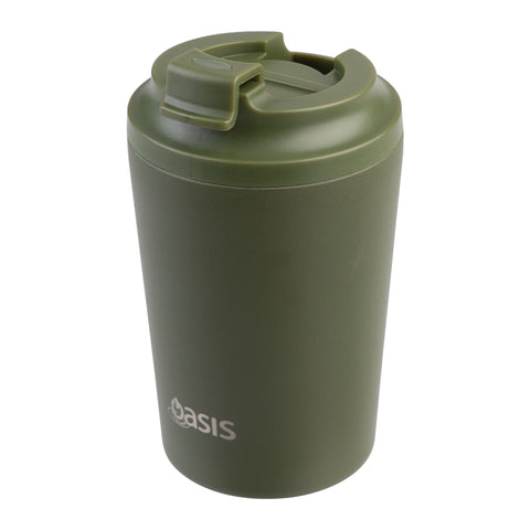 Ceramic Lined Stainless Steel Double Wall Insulated Coffee Cup 235ml