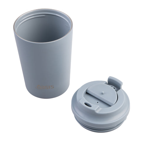 Ceramic Lined Stainless Steel Double Wall Insulated Coffee Cup 235ml