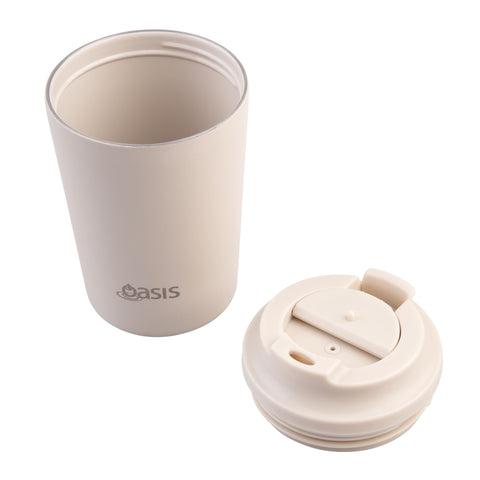 Ceramic Lined Stainless Steel Double Wall Insulated Coffee Cup 235ml