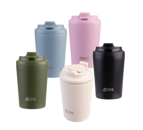 Ceramic Lined Stainless Steel Double Wall Insulated Coffee Cup 235ml