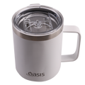 Stainless Steel Double Wall Insulated Explorer Mug 400Ml - Black / Black