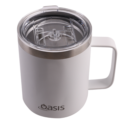 Stainless Steel Double Wall Insulated Explorer Mug 400Ml - Black