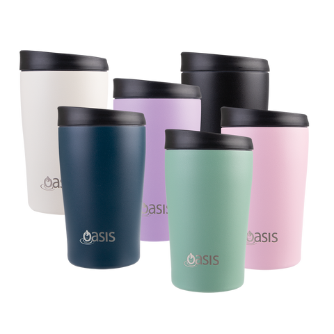 Stainless Steel Double Wall Insulated Travel Cup 380ml