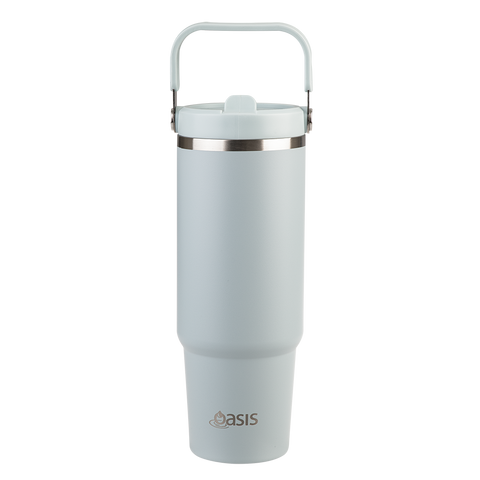 Stainless Steel Double Wall Insulated 'Voyager' Carry Tumbler 900ml