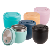 Stainless Steel Double Wall Insulated Food Pod  470ml - 8 Colors