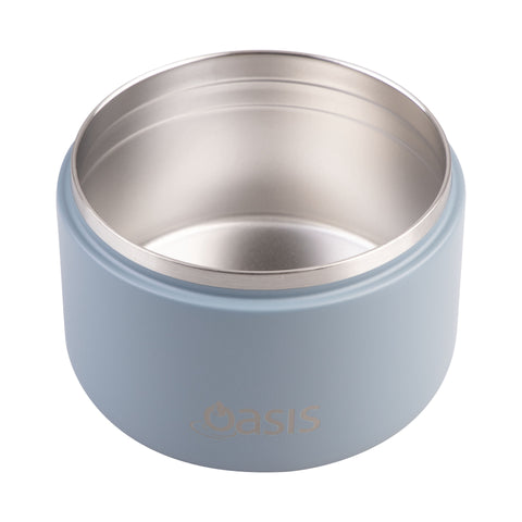 Stainless Steel Double Wall Insulated Food Flask with Quick Release Lid 300ml