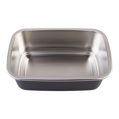 Microwave Safe Rectangular Stainless Steel Container 1.1L