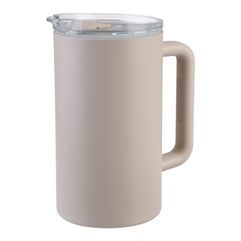 Ceramic Lined Stainless Steel Triple Wall Insulated Water Pitcher 1.5L