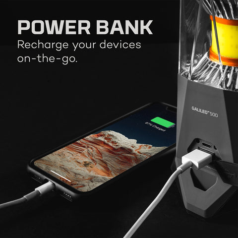 Powerful 500 Lumen Lantern and Power Bank