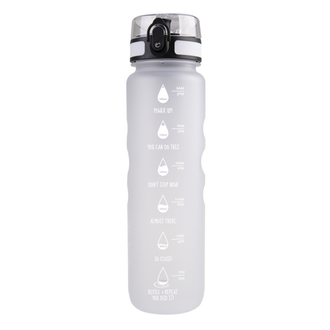 Oasis Tritan Motivaional Bottle 1L / Aqua Marine