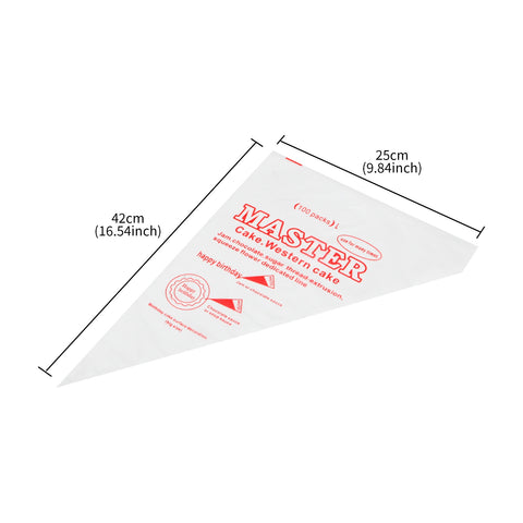 Disposable Piping Bag 100 Pieces
