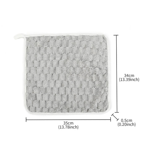 Strip Microfiber Cleaning Towel