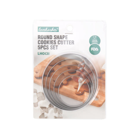 Round Shape Cookies Cutter Set