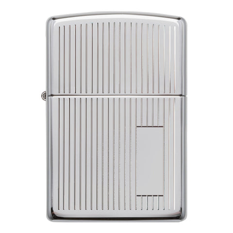 Engine Turned High Polished Chrome