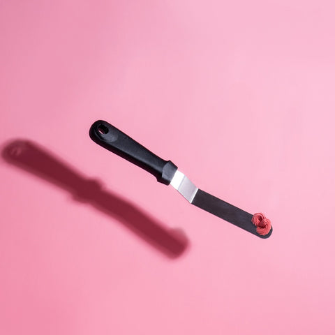 Stainless Steel Cranked Spatula - 6"