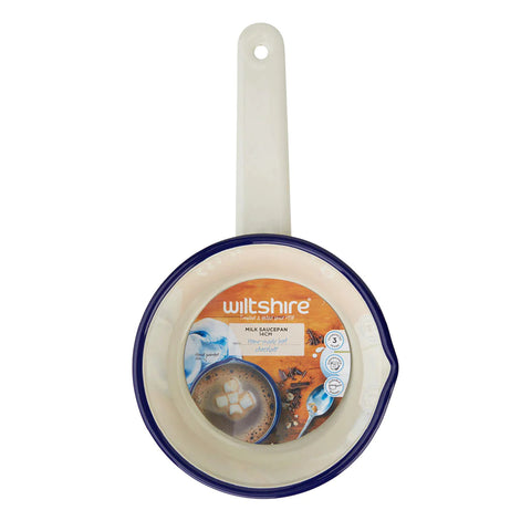 Enamel Milk Pan 14cm