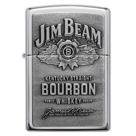 250Jb.928 Jim Beam Full Label Pewter