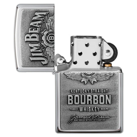 250Jb.928 Jim Beam Full Label Pewter