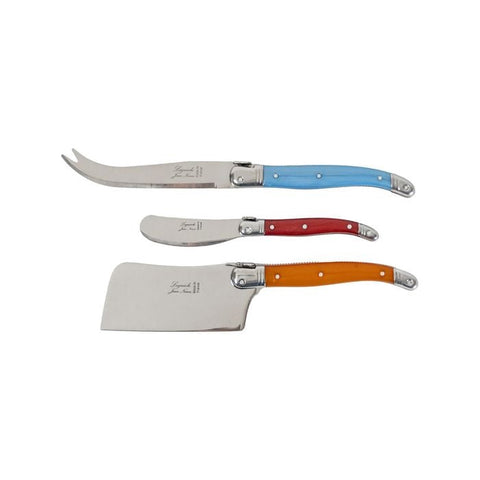 3 Piece Cheese Set - Mixed Colour
