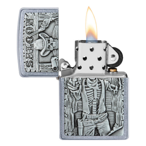Skeleton Saloon Street Chrome