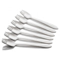 6 Piece Buffet Fork Set - Mirror Finish