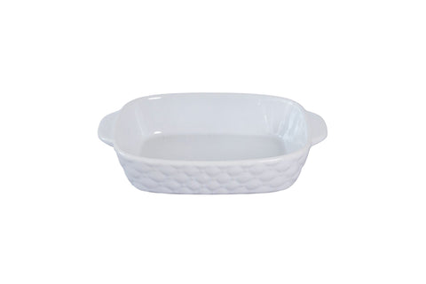 Ceramic Baking Dish - White
