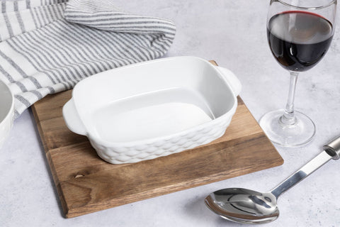 Ceramic Baking Dish - White