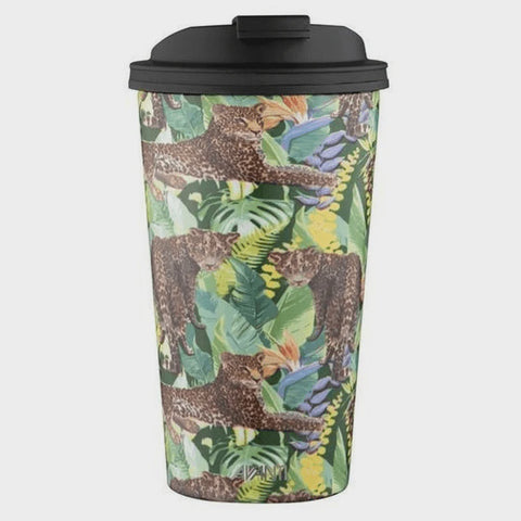 Go Cup 410ml/12oz - Trop Leopard