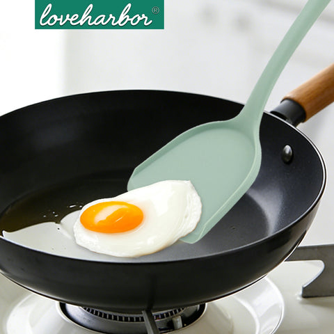 Loveharbor Silicone Solid Spatula - Green