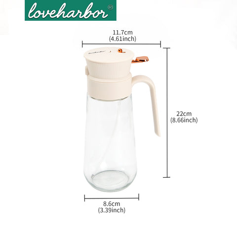 2-In-1 Glass Oil Dispenser & Sprayer