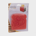 Talking Toast "I Love You" - Red / Red