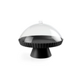 Agora Cake Stand and Cover Carbon Black