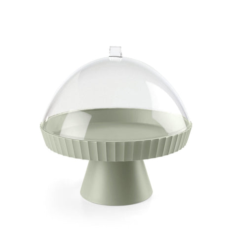 Agora Cake Stand and Cover Forest Medium