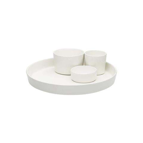 Origin Entertaining Set 4 Piece Plate: 32.5 X 4.5Cm
