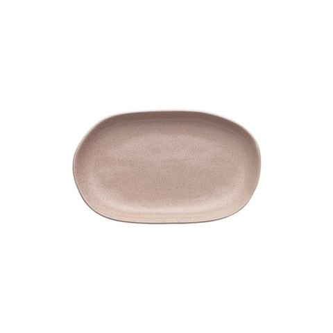 Speckle Cheesecake Small Shallow Bowl 22X13.5X3Cm