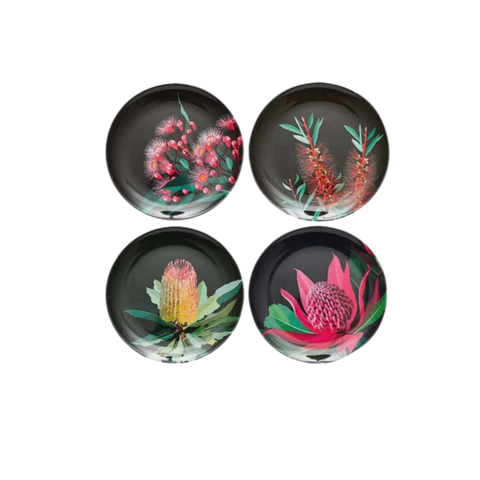 Native Grace Assorted Plate Set Of 4