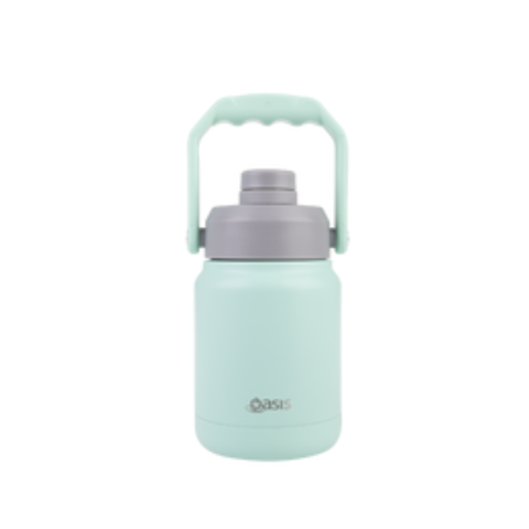 Stainless Steel Double Wall Insulated Mini Jug W/Carry Handle - 2.1L(4 Colors)