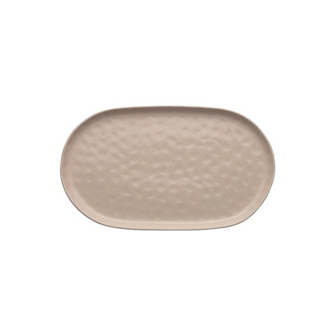 Speckle Cheesecake Oval Serve 40X24X2cm