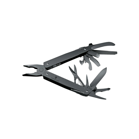 Swiss Tool MXBS, black, nylon pouch,