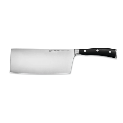Classic Ikon Black Chinese Chef'S Knife 18cm