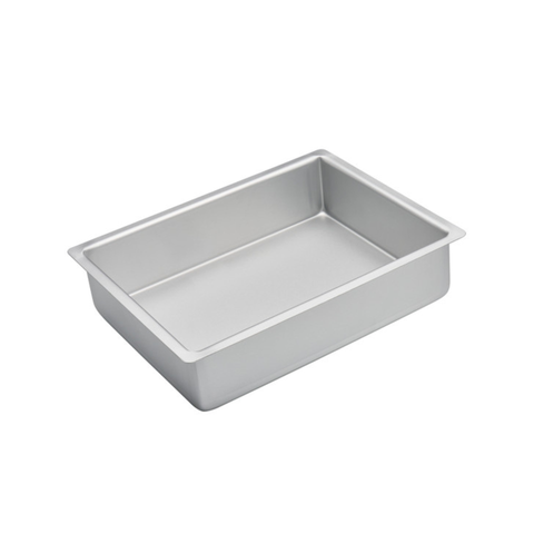Silver Anodised Rectangular Pan 30.5 x 23 x 7.5cm
