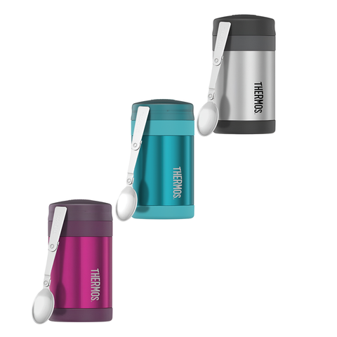 470ml Thermos Stainless Steel Vacuum Insulated Food Jar- 2 Colors