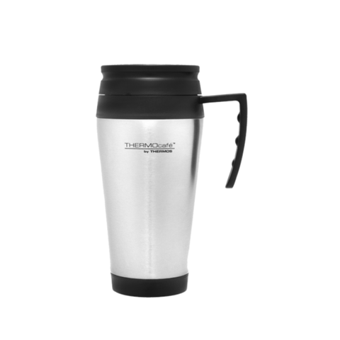 400Ml Thermocaf Stainless Steel Outer Foam Insulated Travel Mug