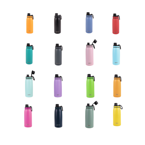 Stainless Steeles Hydrations Double Wall Insulated Drink Bottle W/Screw Cap 780ml Sports Bottle - 16 Colors