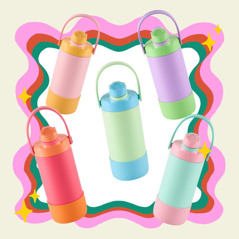 YumYum 2 Way Drinking Insulated Bottle 400ml