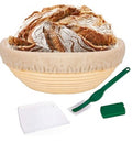 Brunswick Bakers Round 23cm Bread Banneton Set / 23cm